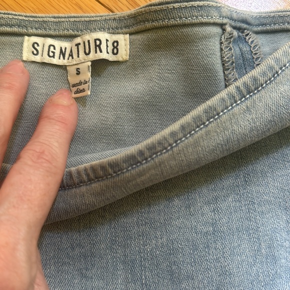 Jean skirt size small nwt $99 - Picture 2 of 6